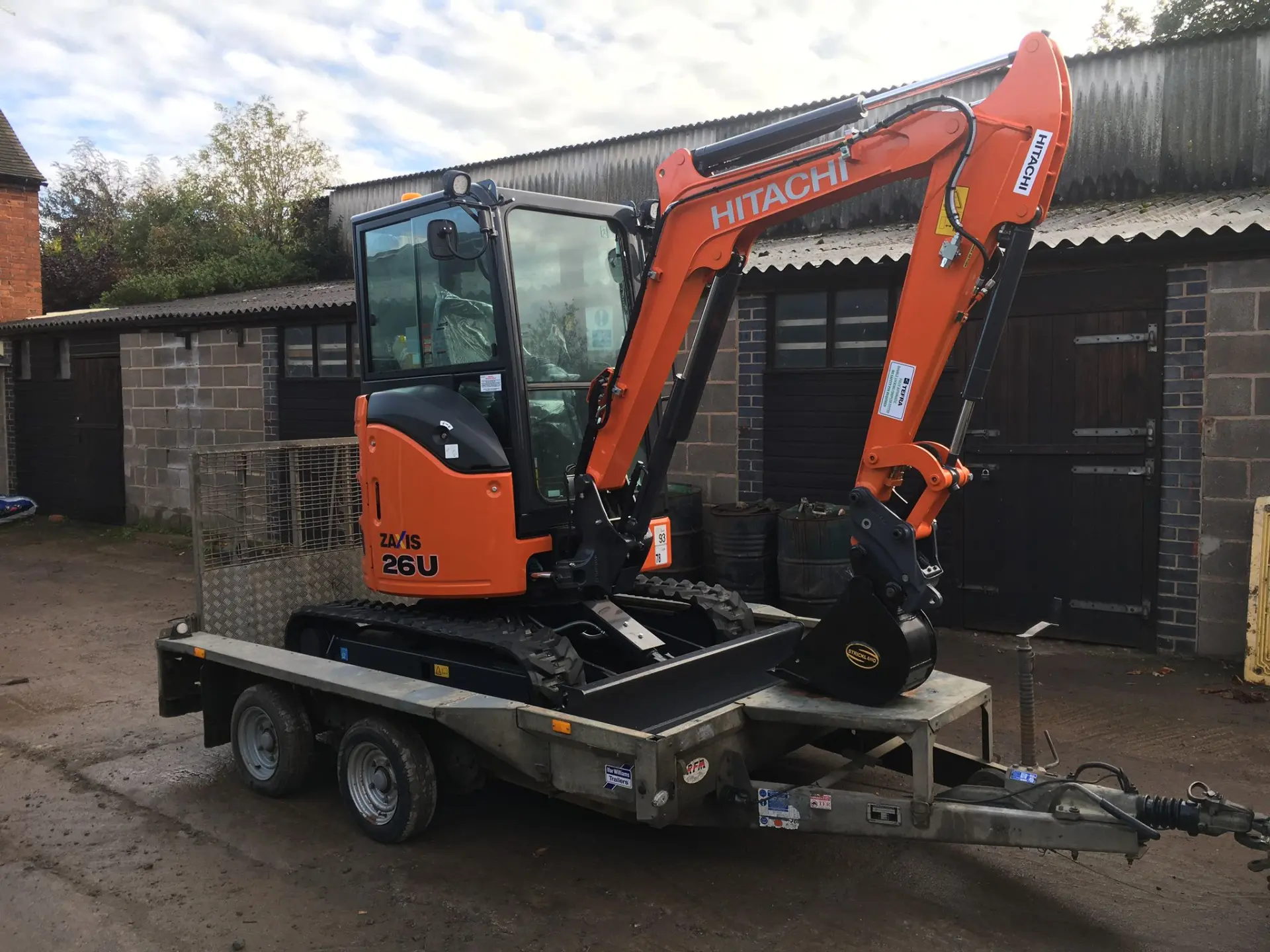 Mini Digger to Hire Shrewsbury, Telford, Shropshire